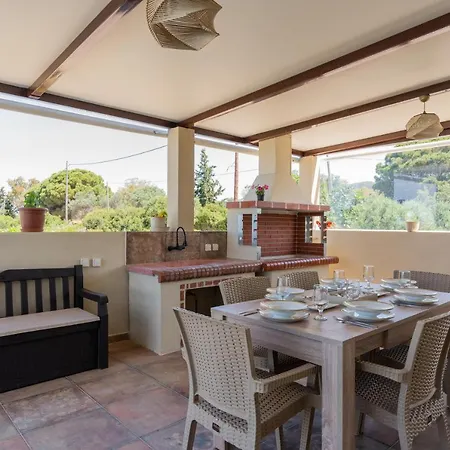 Aleli With Tennis Court Βίλα Μηνιά